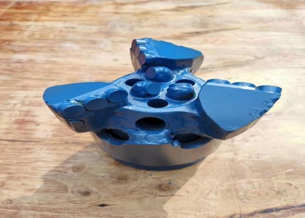 China manufacturer steel body 3 wings High speed 178mm 3 blade Water well drilling PDC tricone drill bit with long life