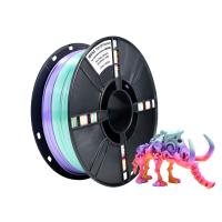 3D Printer Multicolor Filament,  Silk Candy Rainbow PLA+ Filament 1.75mm,1kg 3d Printing Filament
