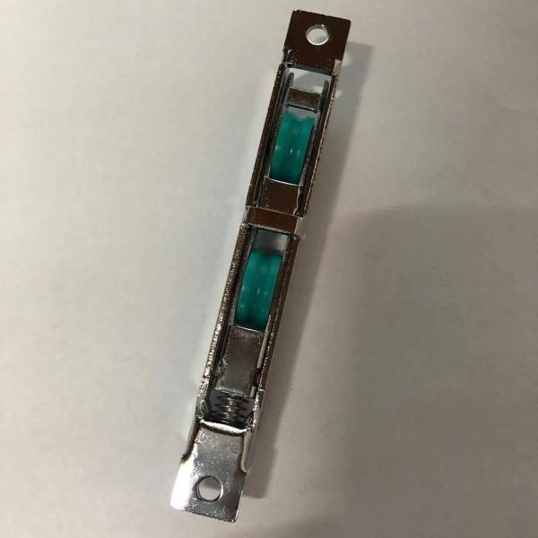 Регулируемый двойной дверной ролик из нержавеющей стали для гаражной двери