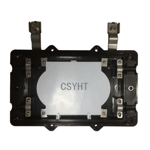 ABS PP Material Outdoor Fiber Optic Enclosures , Fiber Optic Joint Box 4 Cable Port