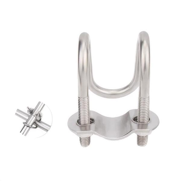 Passivation Finish Square U-Bolt SS 304 316 Stainless Steel M10 M12 6mm 8mm x 178mm