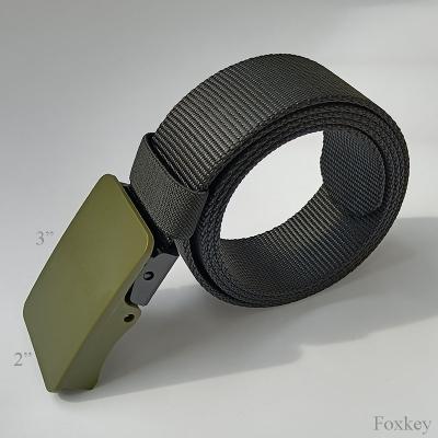 Printable Adjustable Plastic Buckle 2 x 3 Lightweight Custom Made Belt Buckle