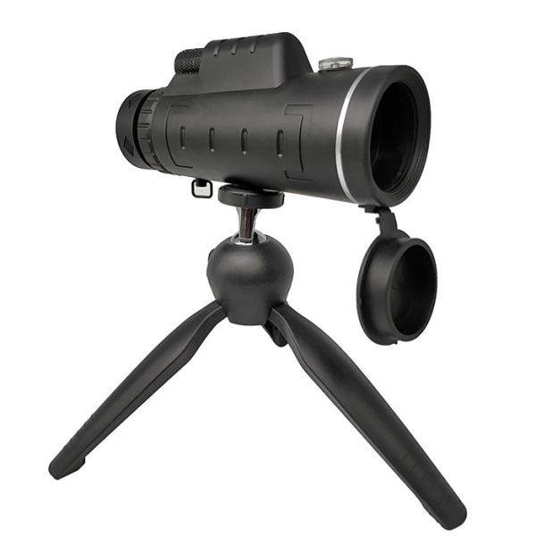 Telescópio 12x50 interurbano do monocular do telefone celular da lente de FMC para viajar
