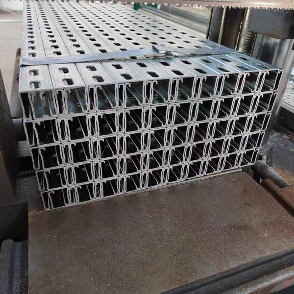 50-300mm C Shaped Galvanized Strut Channel Q195-Q345 for Automotive Industry