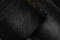 Stretch 11.5oz Cotton Spandex Denim Fabric Sulfur Black 170cm Full Width