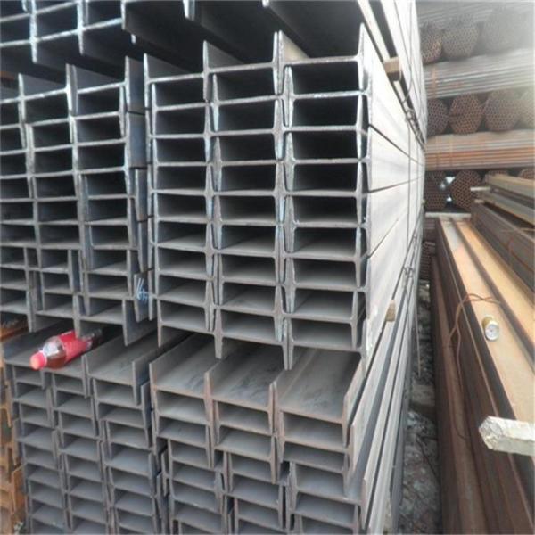 Q235B Black Painted carbon  steel I beam for building construction