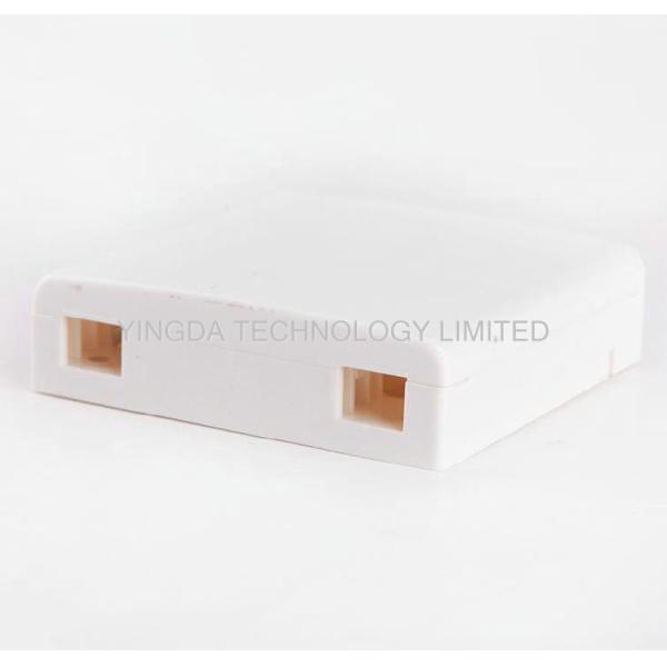 Fiber Optic Cable Wall Mount Box, FTTH 86 Wall Outlet Adaptor Interface SC FC