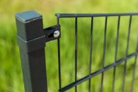 Valla de acero tubular de seguridad primero a prueba de niños