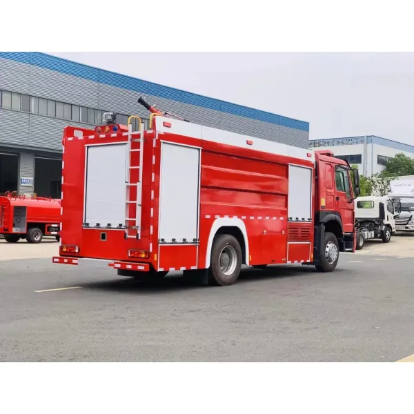 Sinotruk 10t Water Tank Fire Truck 4X2 Fire Truck Fire Truck Manufacturer New and Used Global Sales