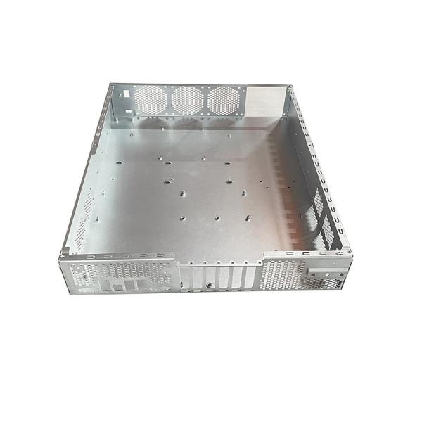 Cnc Cut Sheet Metal Bracket Manufacturer Milling Anodized Electronics Cover Housing