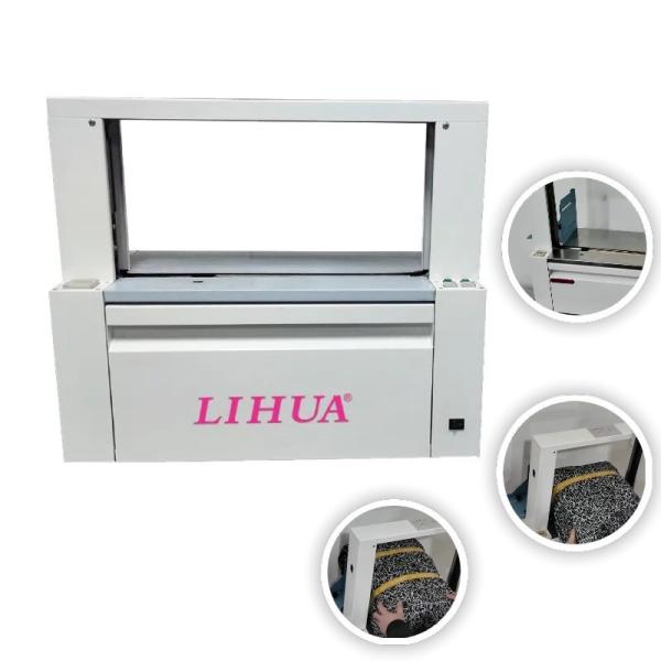 Industrial Paper Packaging Belt Conveyor Binding Machine LH-SD-560 with Computer Rail