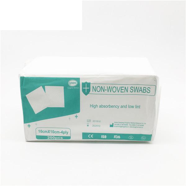 BP EP Standard 4X4 100% Cotton Gauze Swabs