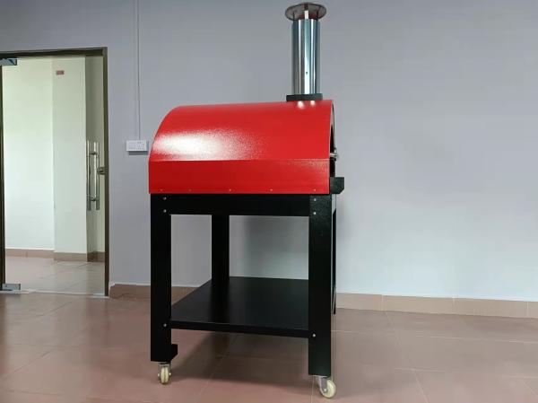 Stainless Steel Wood Fired Pizza Oven AGA Brick Wood Fired Pizza Oven