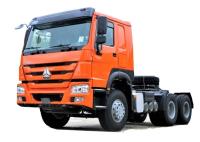 371Hp Howo Truck Head HW76 Container Truck EURO 2 Emission Standard