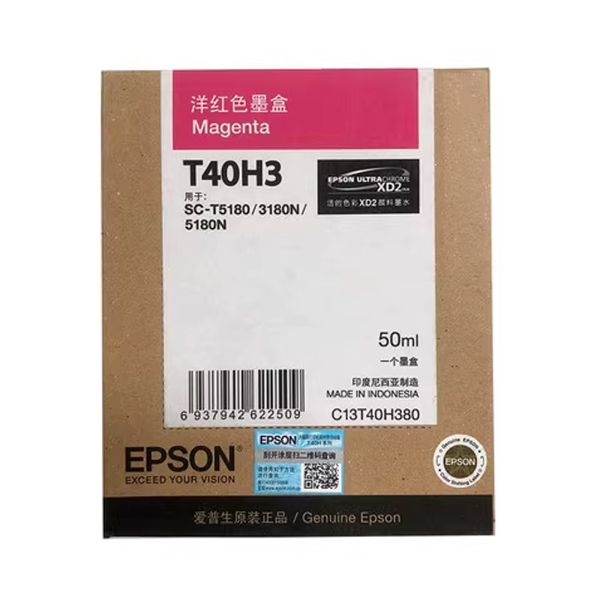 Original Eps on T40 Full Color for Cartridge for Digital Printing Compatible with SCT3180N/T5180/T5180N Plotters Japan