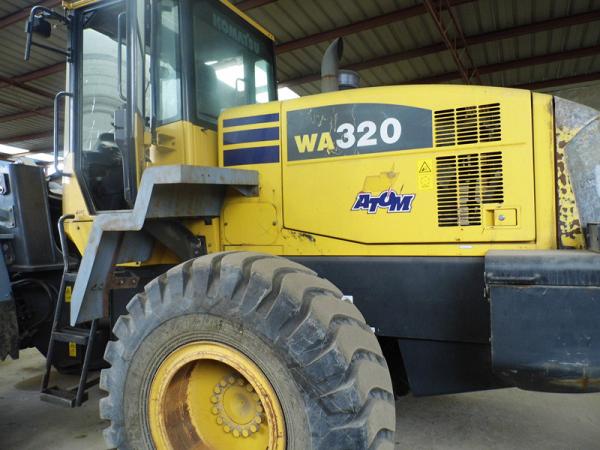 WA320-5 USED KOMATSU WHEEL LOADER FOR SALE ORIGINAL JAPAN USED KOMATSU WA320-5 LOADER