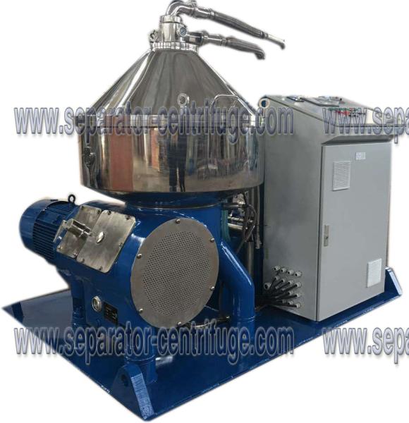 Separador trifásico do leite do disco do centrifugador do alimento - centrifugue o CE, ISO