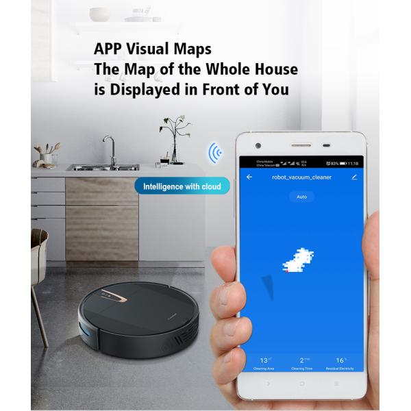 2020 Mini Intelligent Automatic Carpet Robot Vacuum Cleaner , Portable Automatic Cleaning Robot