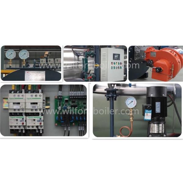 Fire Tube Horizontal 1.25MPa 10T/H Gas Fired Steam Boiler