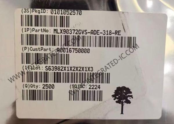 Sensor IC MLX90372GVS-ADE-318-RE Sensor de posición rotativo y lineal de rendimiento del triaxis