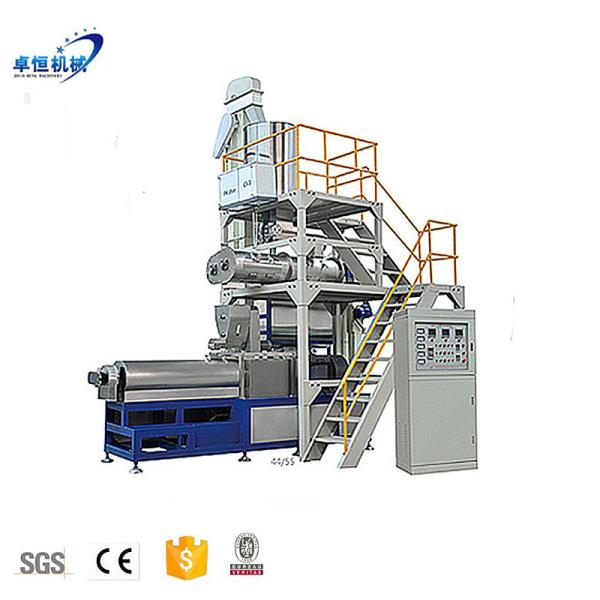 Moteur 35kw industriel alimentation sèche pour animaux de compagnie pour chiens coulant alimentation flottante pour poissons extrudeuse mélangeur machine de transformation