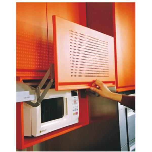 Lift Up Flam Cabinet Door Support With Aluminium Alloy Plastic Iron Material