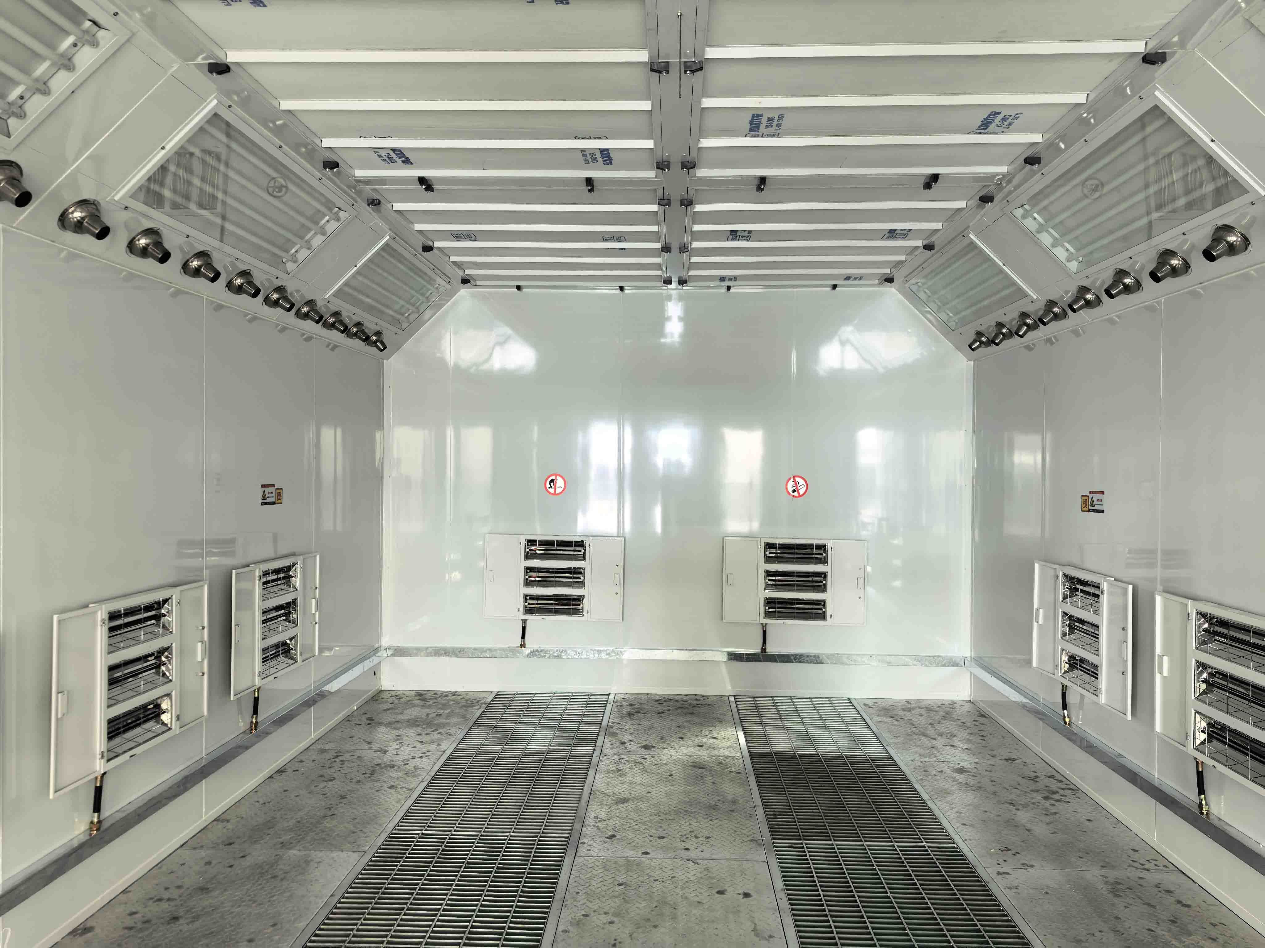 Spray Booth Paint & Curing Booth Interior Air-handling