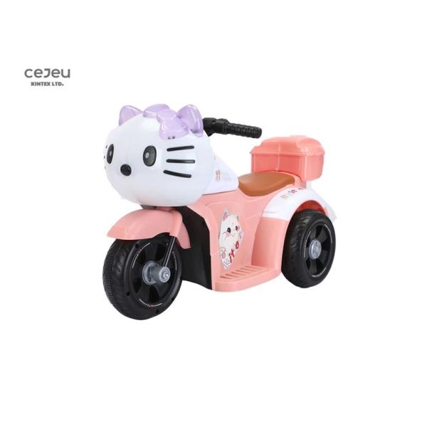 Children's Electric Motorcycle Tricycle Child Toy car Baby Battery car-Yellow/Green/Pink