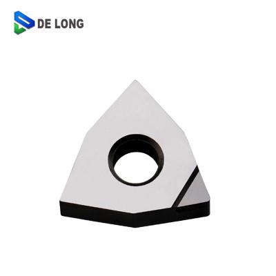 WNMG080402 PCD Inserts Wear Resistant For Turning / Milling And Drilling