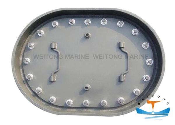 C Type Marine Hatch Cover Embedded Manhole Cover CB/T 19-2001 Standard