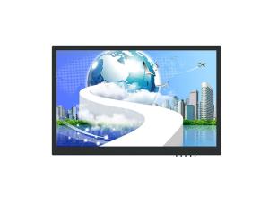 開いたフレームのタッチ画面のモニターを取引している病院PCAPのパネルの台紙のモニター