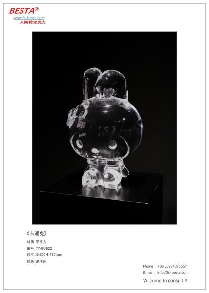 Abstract Acrylic Polymer Figurines A Modern Twist on Traditional Decor