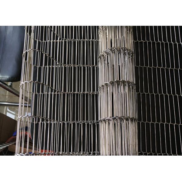 Конвейерная лента гибкого трубопровода квартиры нержавеющей стали 304 рангов для транспортируя и печь печений