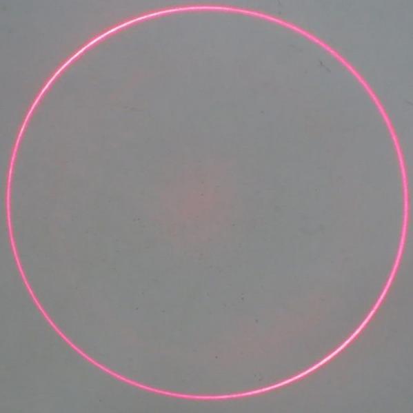 Big Circle 650nm Red DOE Laser Module Long Distance Projection Wavelength