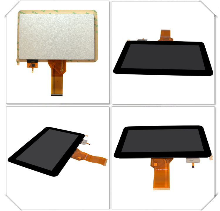800x480 7 Inch Display A-Si TFT LCD Panel Touch Screen Panel Anti Glare