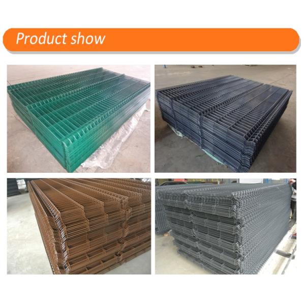 manufacture 3d wire mesh fence 1830mm x 2500mm mesh opening :50mm x 200mm diameter 5.00mm
