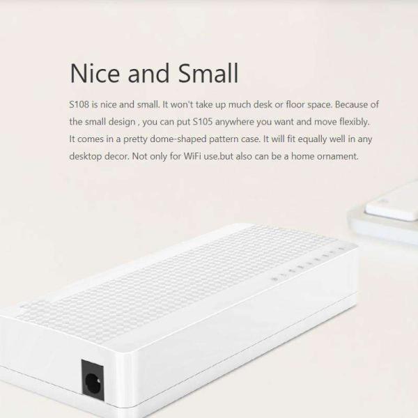 16 ports Ethernet rapide RJ45 Commutateur réseau complet/moitié Commutateur LAN Hub avec communication full-duplex