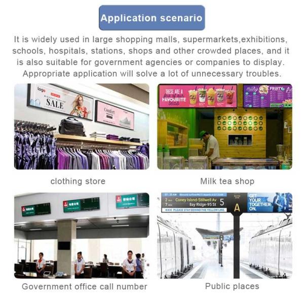 60000H Free CMS Stretched Bar LCD Display 350-700 Nit For Shop Shelf Edge