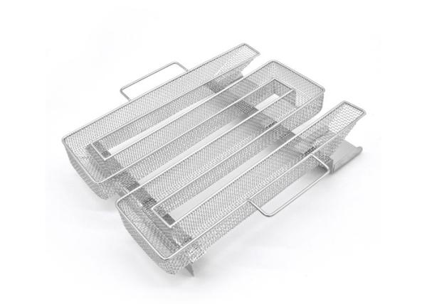 Cooking Tool 4.5cm Bbq Smoker Tray Moker Wood Chip Tray
