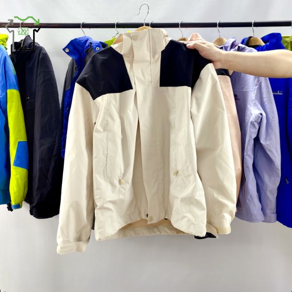 Waterproof Outdoor Used Brand Clothes Mixed Size Second Hand Jackets For Mountaineering