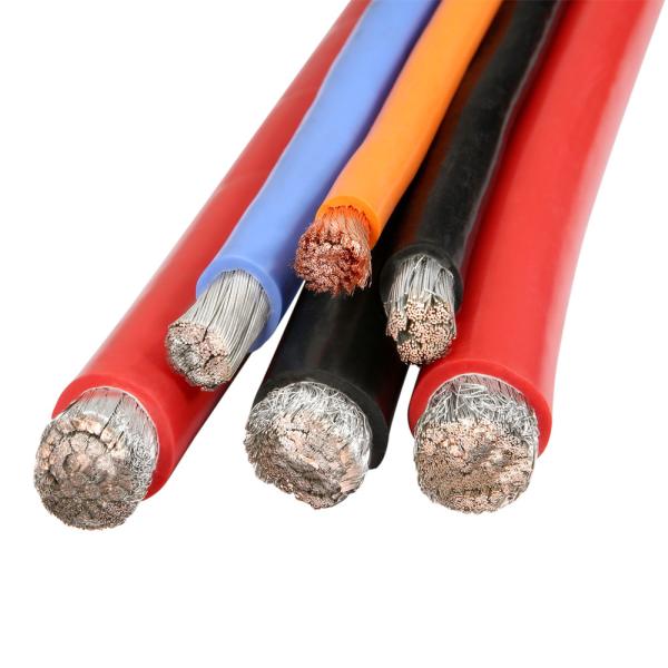 FT-2 5.97mm Fiberglass Insulated Copper Wire Silicone Rubber