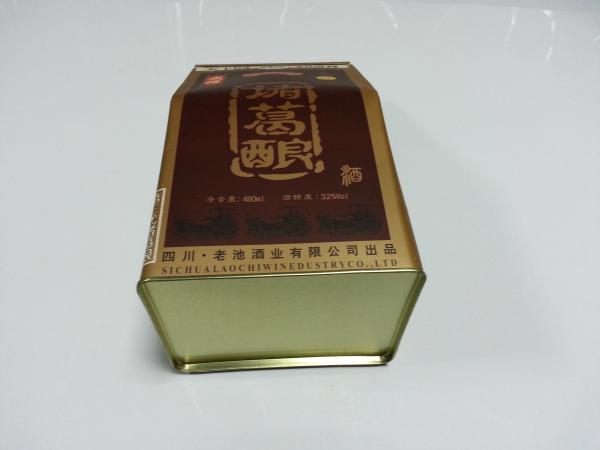 Recipientes da lata do produto comestível do folha-de-flandres