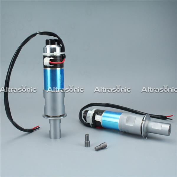 20khz 1500w Ultrasonic Transducer with Titanium Booster and flange for welding equipment
