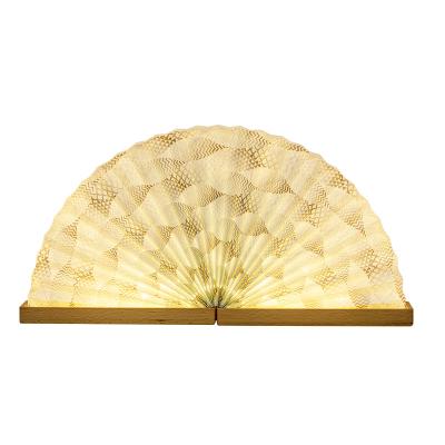 Chinese Traditional Decorative Crinkle Folding Paper Lamp Waterproof LED Floor Standing