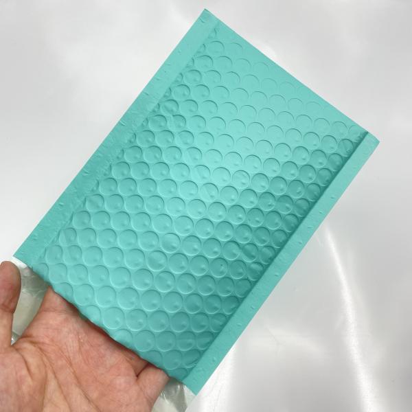 Waterproof Recyclable Shiny Padded Envelopes , Multipurpose Metallic Bubble Bags