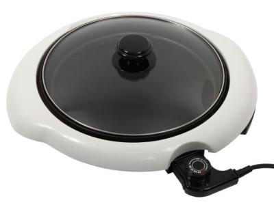 11 Inch Table Round BBQ Grill , Electric Griddle Grill With Oil Drip Tray
