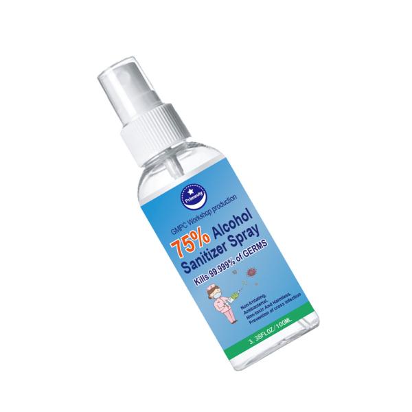 Waterless 75% Alcohol Aerosol Disinfectant Spray , Disinfectant Alcohol Spray