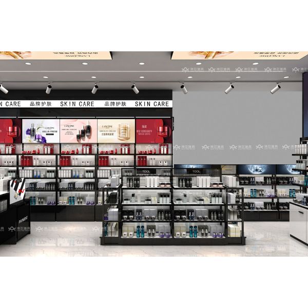 BKC023 Customized Beauty Store Interior Design Skincare Mall Kiosk for Cosmetic Shop Decoration