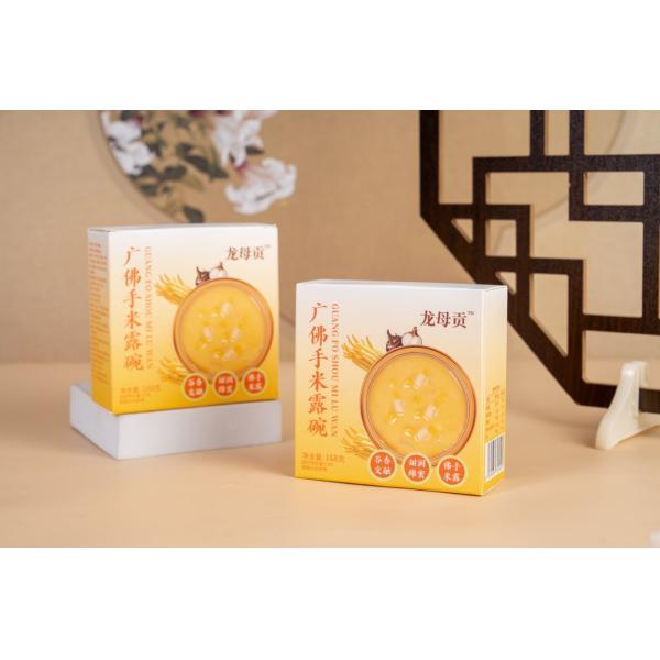 Bouteilles de bien-être asiatiques Bouddha's Hand Herbal Grain Bowl Prêt à manger Dessert à base de plantes