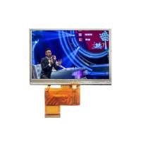 RTP 4.3in Pequeno LCD touch screen RGB 250cd/M2 módulo de exibição LCD